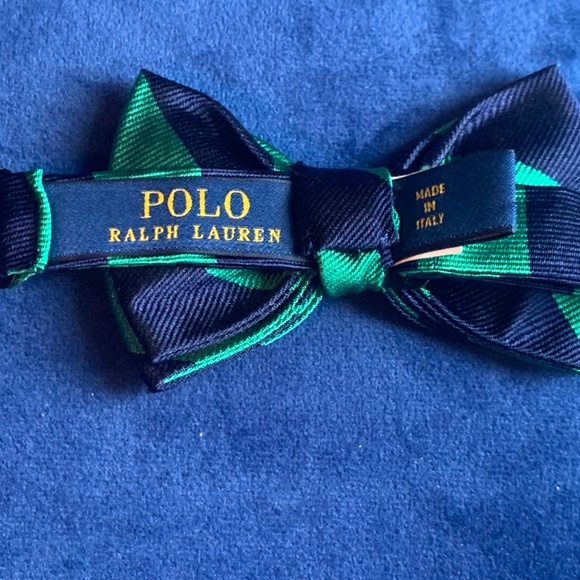 NWOT POLO RALPH LAUREN Boys Silk Bow Tie - Picture 3 of 5